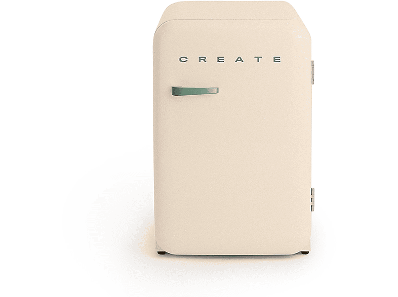 Nevera pequeña | CREATE FRIDGE RETRO 107L, Altura 92 cm, Sage | MediaMarkt