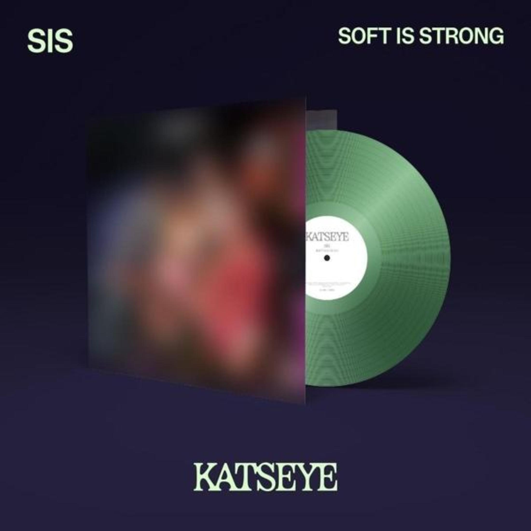 Copertina dell'album in vinile con disco verde.