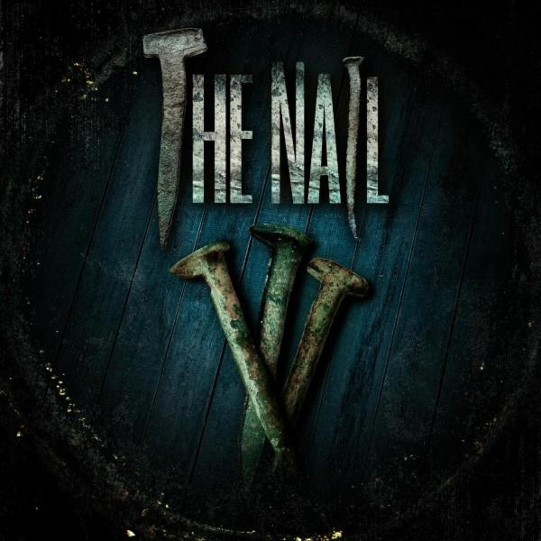 Copertina dell'album con la parola 'THE NAIL' e tre chiodi arrugginiti su una superficie di legno.