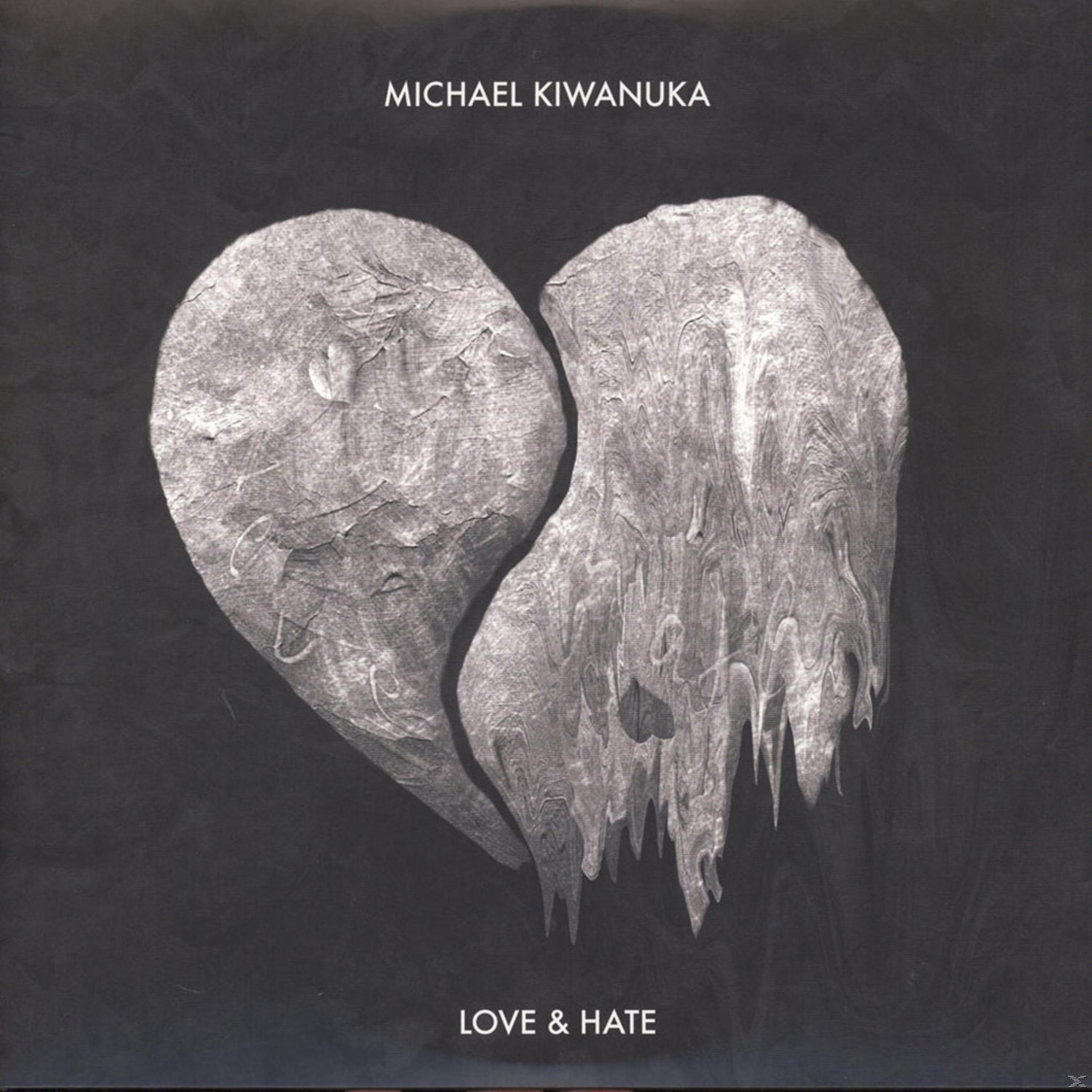 Artwork della copertina dell'album con un design a forma di cuore, diviso in due, con un effetto in scala di grigi strutturato.
