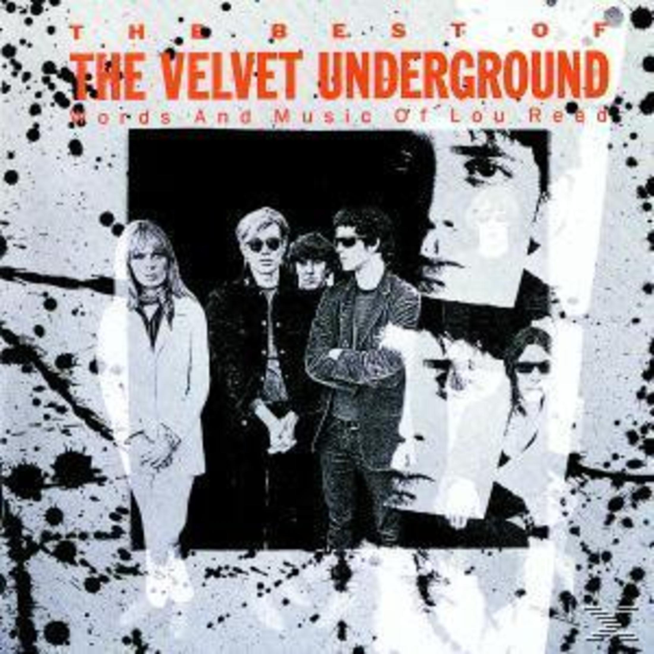 Albumhoes met bandleden, Lou Reed en tekst: The Best Of The Velvet Underground.