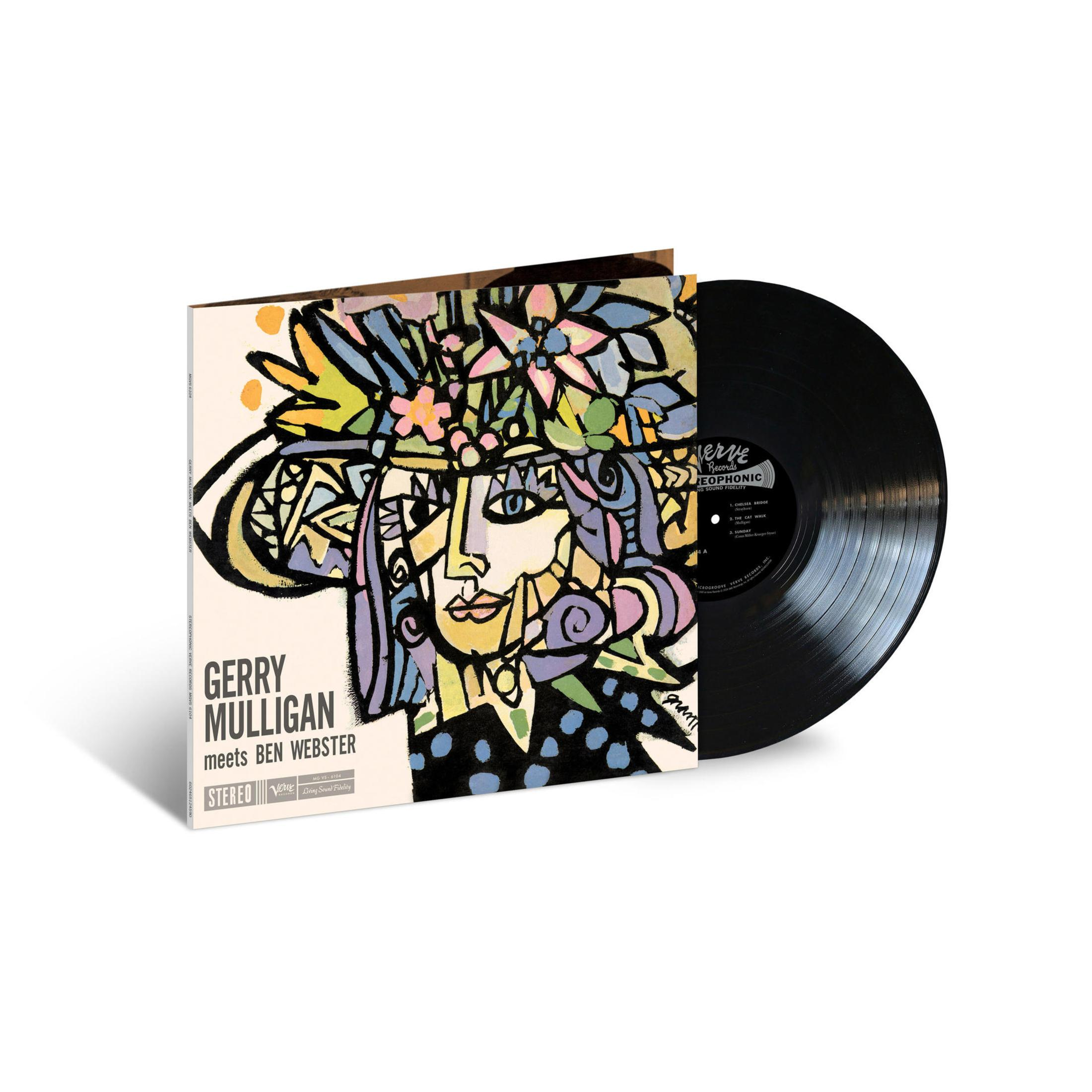 Copertina dell'album: Un disco in vinile nero a destra e un album illustrato a sinistra con il volto di una donna.