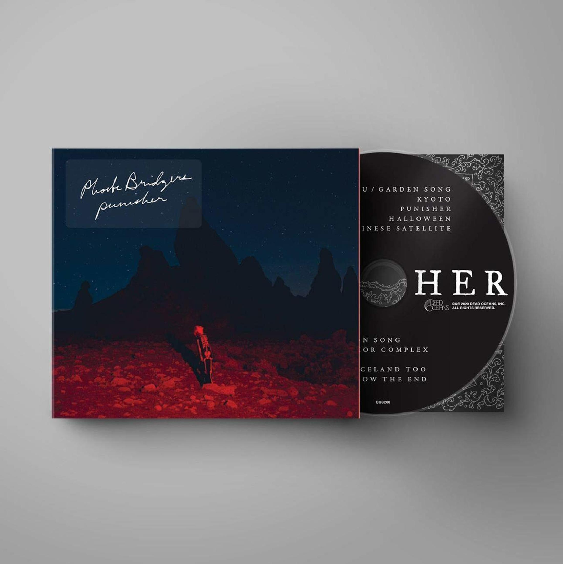 CD-hoesje met een CD. De cover toont een woestijnlandschap onder een sterrenhemel.