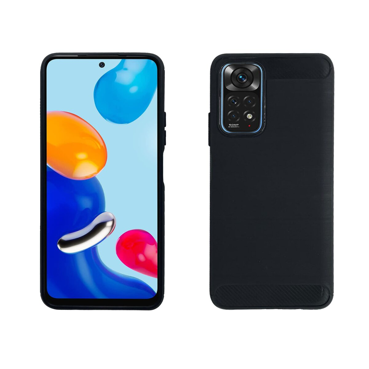 COFI Handyhlle kompatibel mit XIAOMI REDMI NOTE, Backcover, XIAOMI, REDMI  NOTE 11 5G, Schwarz