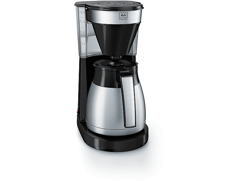 MELITTA 1023-10 Filterkaffeemaschine Schwarz-Edelstahl