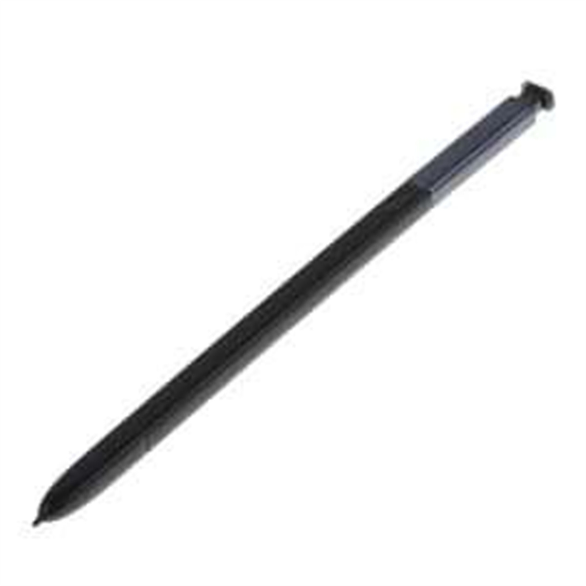 Schwarzer Stift, vor weißem Hintergrund, zeigt einen schwarzen Stift für den digitalen Gebrauch.