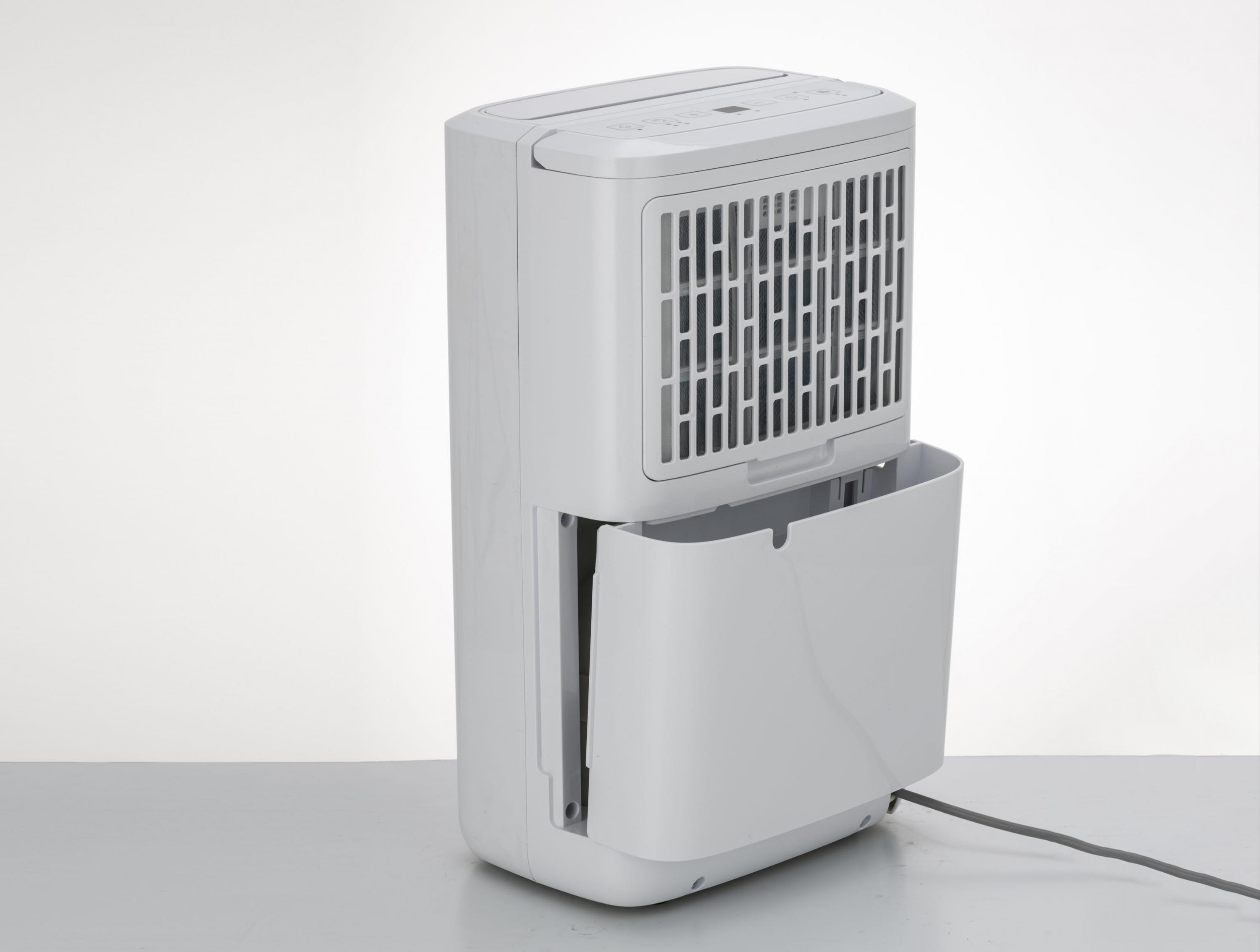 DEUMIDIFICATORE PURLINE DRYOS 12 con compressore 12L/24h Bianco