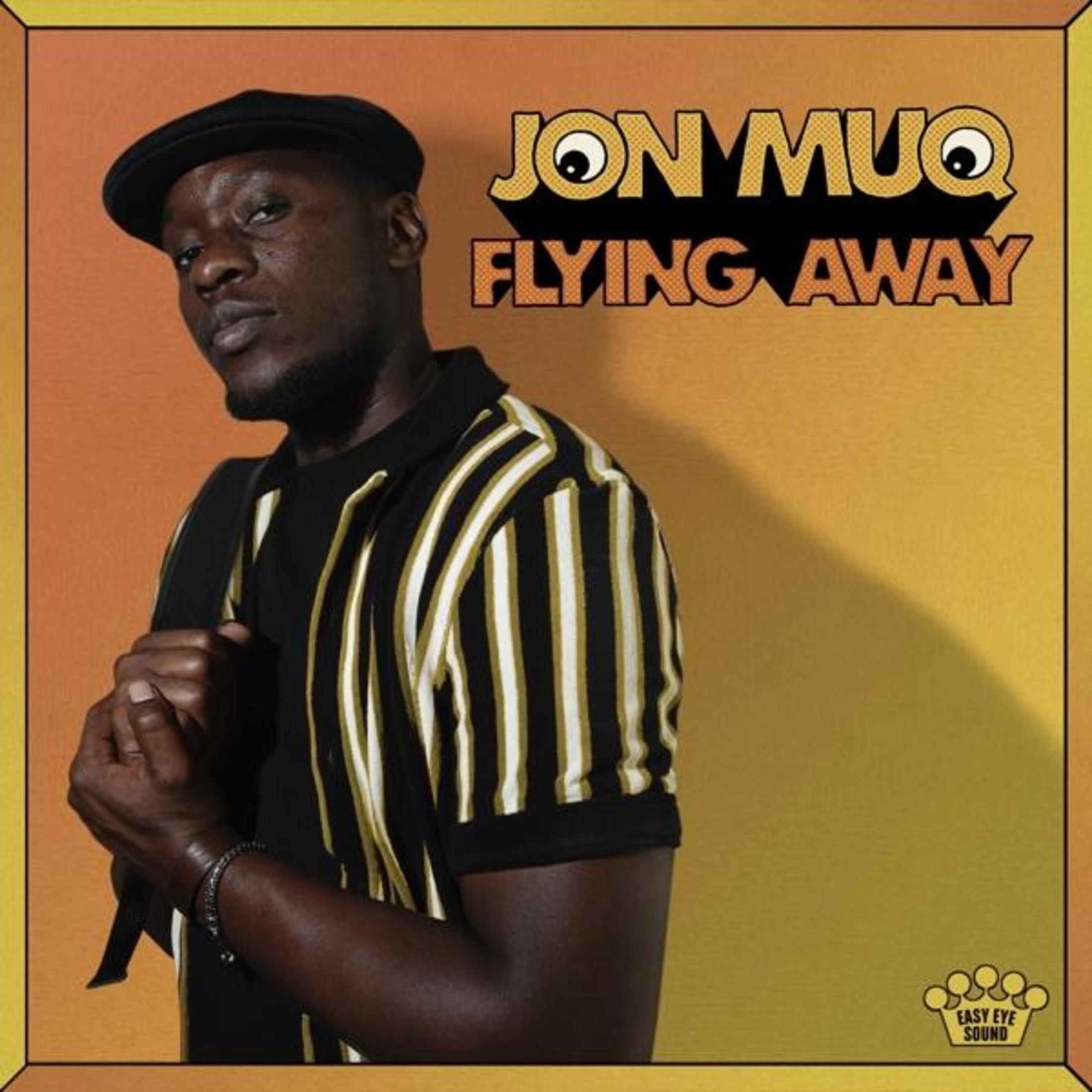 Copertina dell'album di Jon Muq, in camicia a righe bianche e nere con cappello nero.
