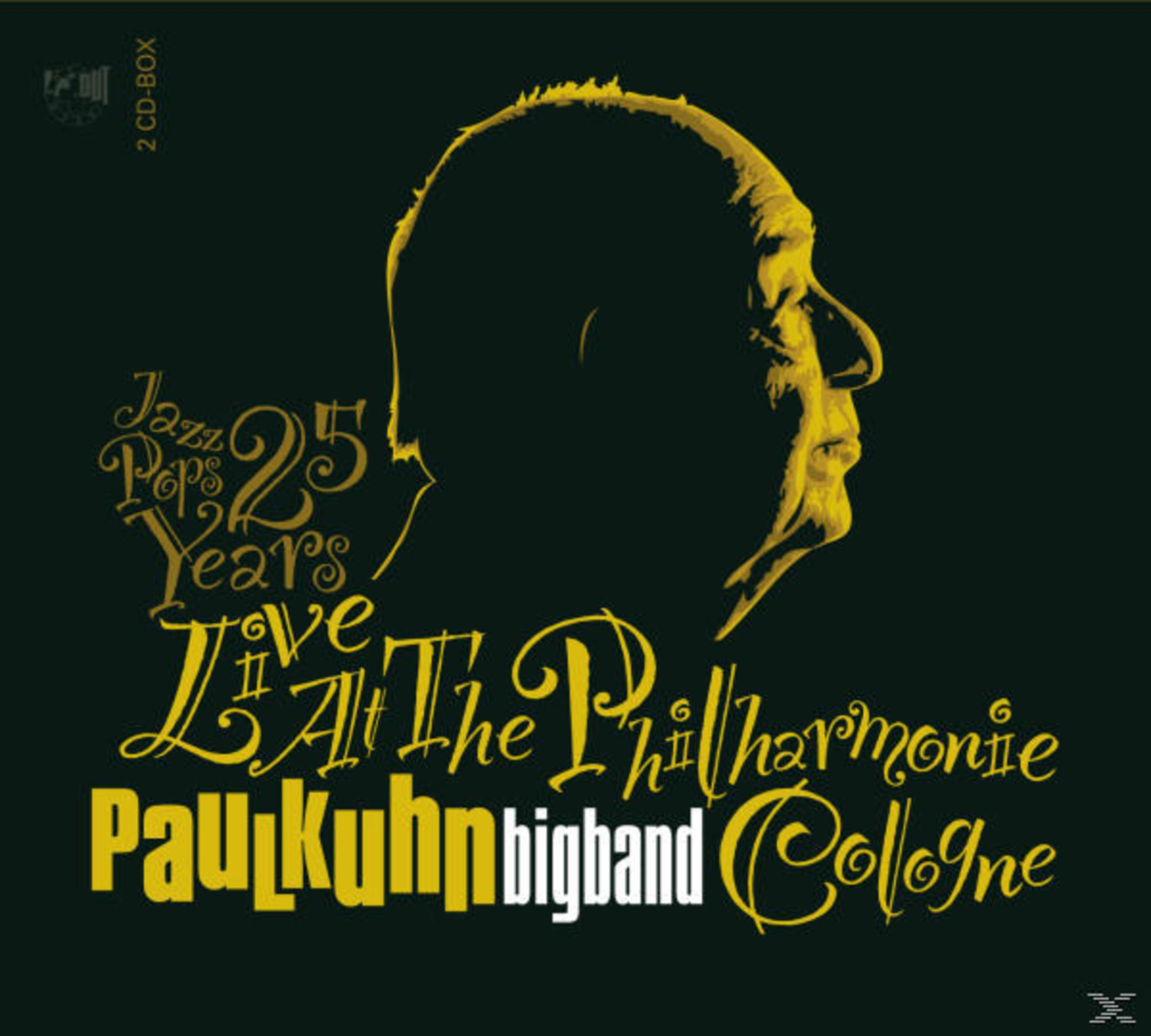 Pochette d'album avec la silhouette d'un visage, texte jaune et fond vert foncé.