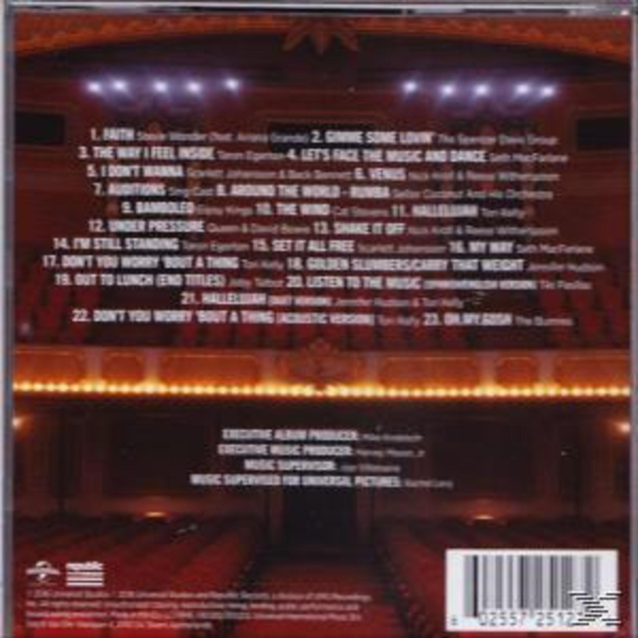 Dos du CD avec liste des titres. Titres et artistes énumérés. Comprend un code-barres et le logo Republic Records.