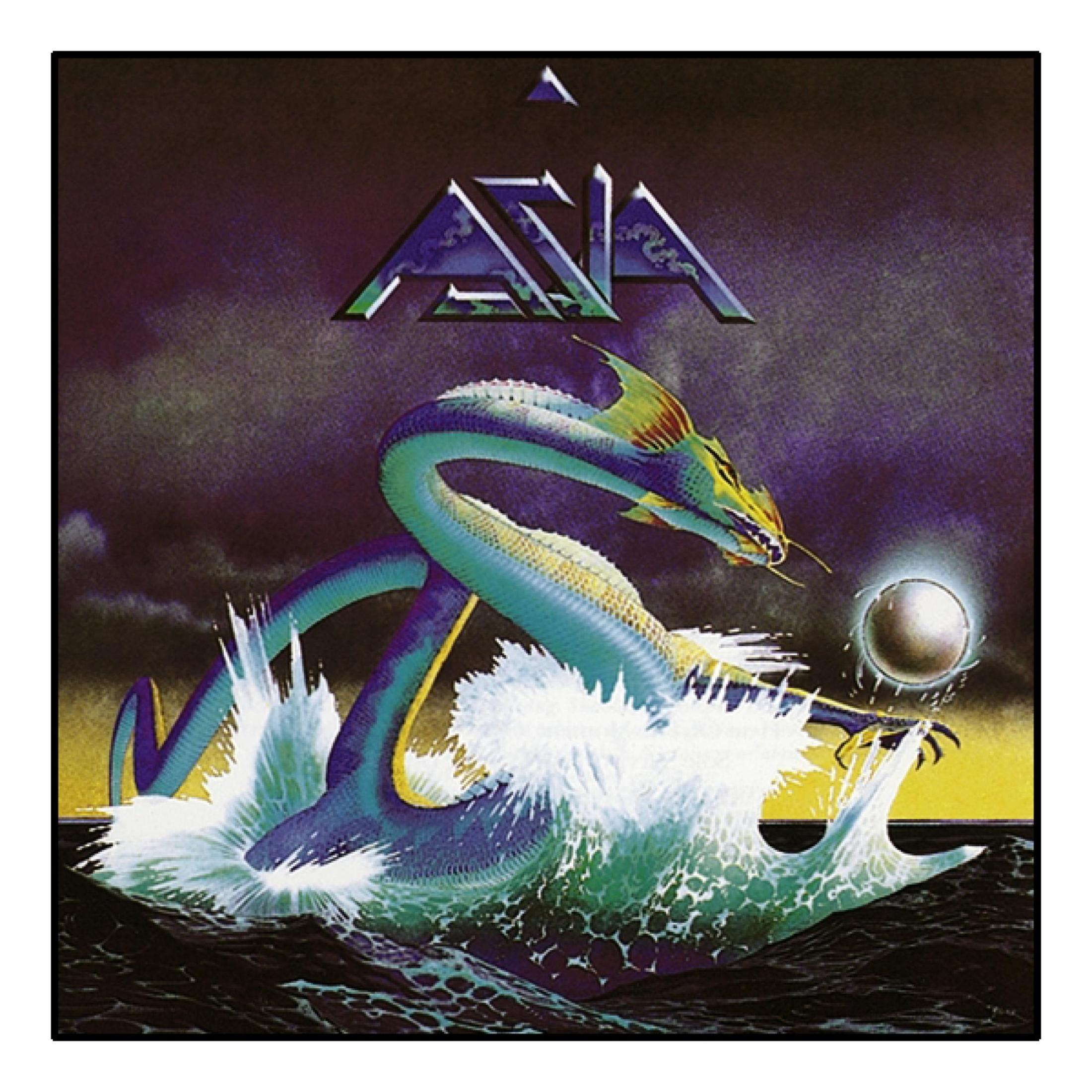 Copertina dell'album con un serpente marino in acqua e una perla in aria. Scritto 'ASIA'.