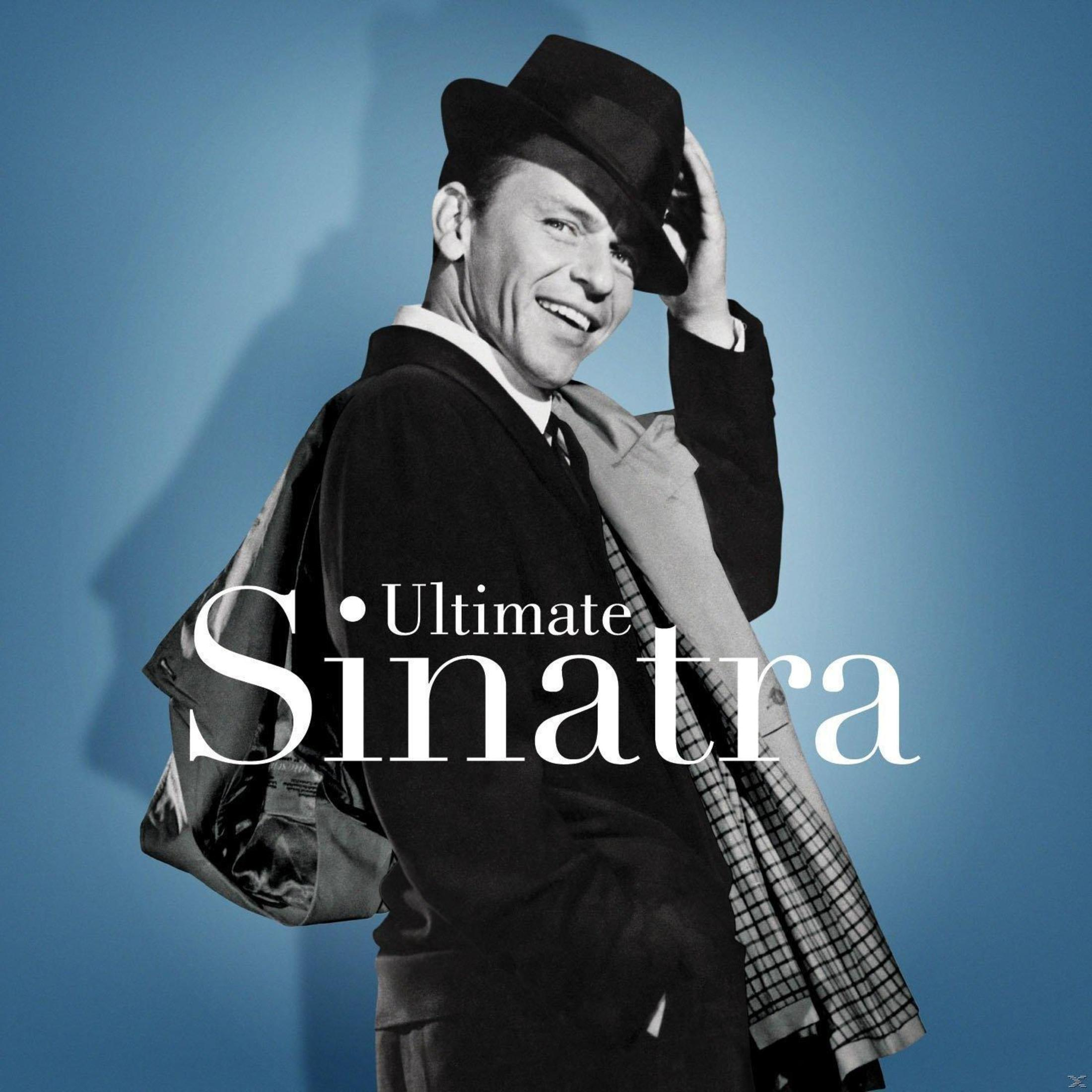 Pochette d'album avec Frank Sinatra souriant.