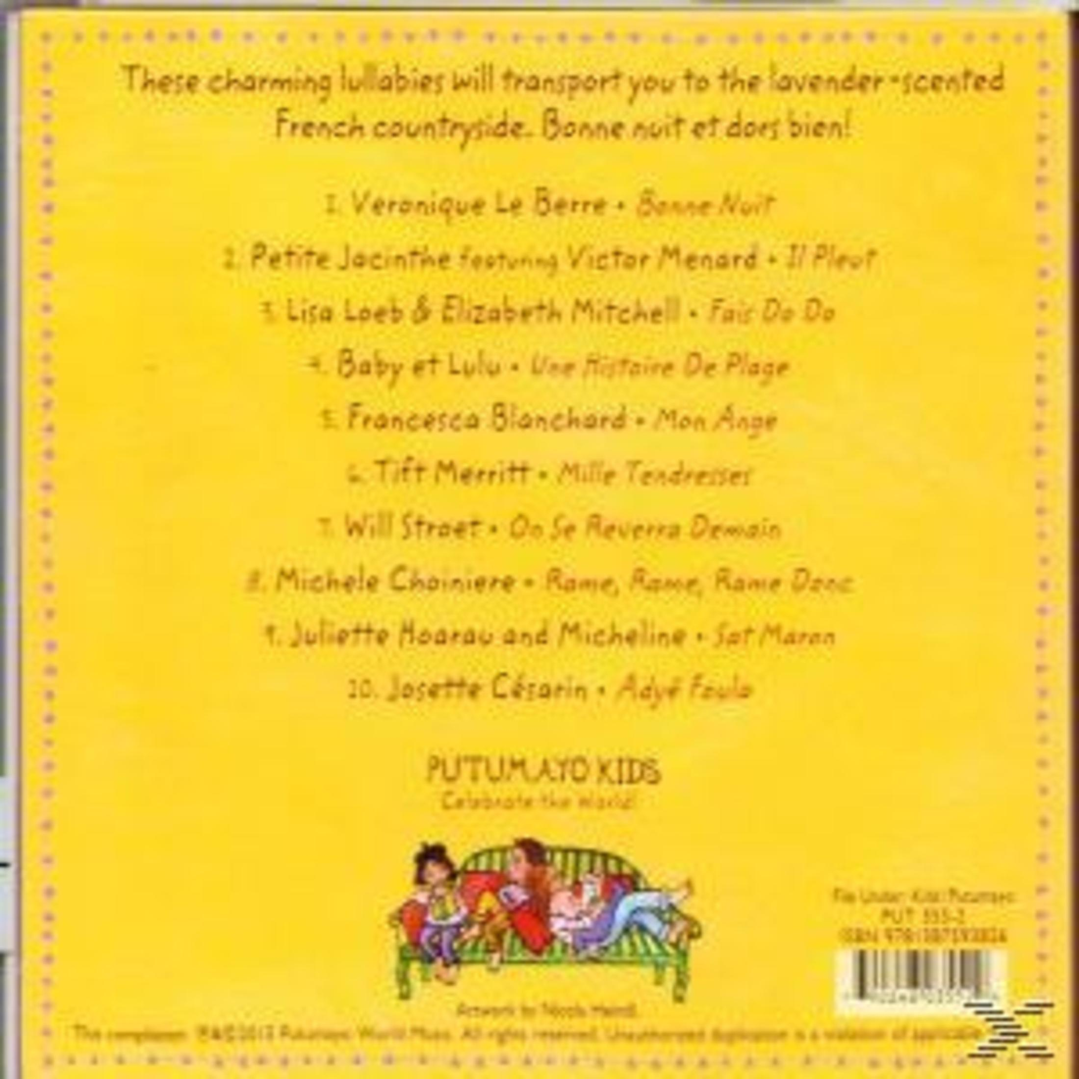 Pochette d'album avec un homme souriant, les titres des chansons sont listés.