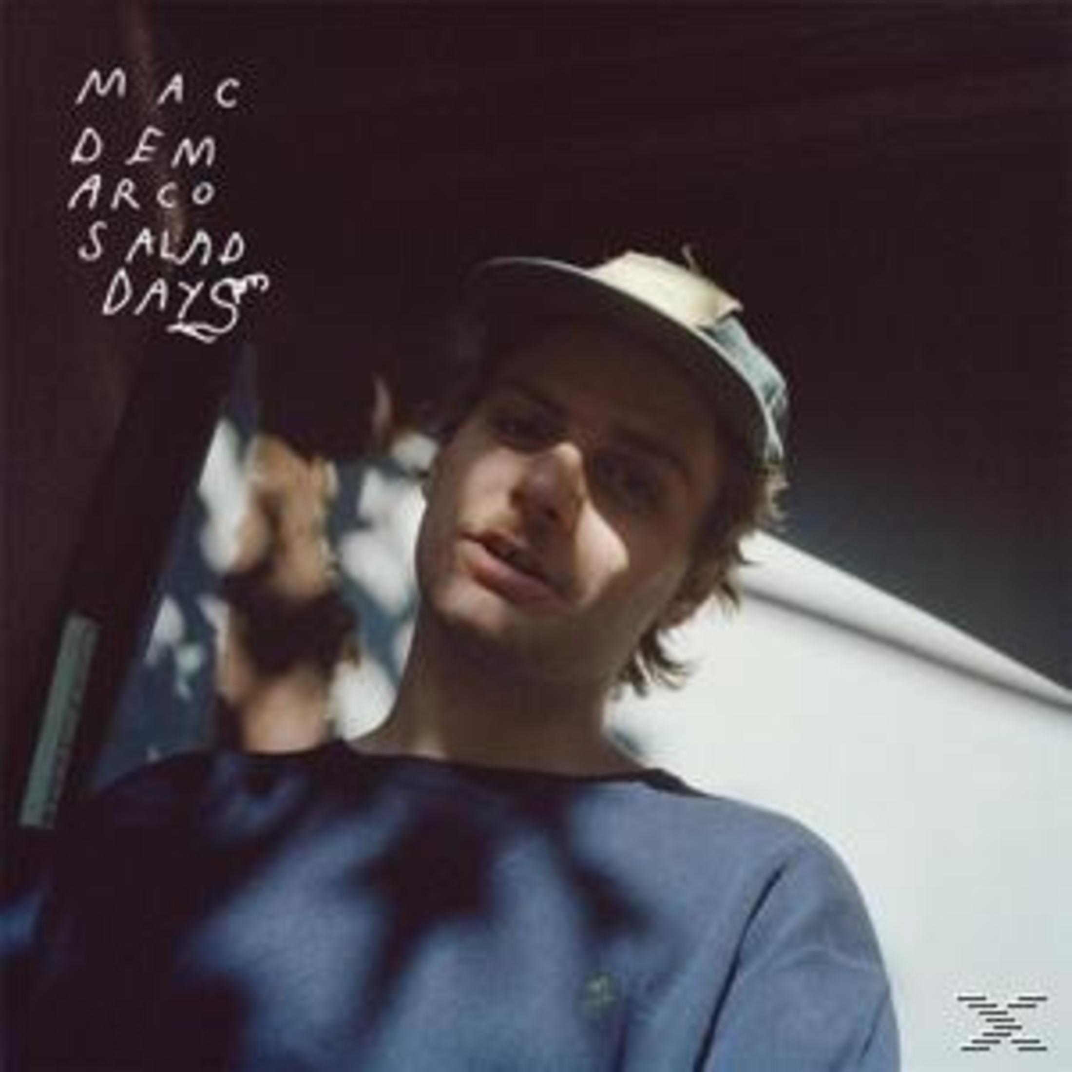 Copertina dell'album di Mac DeMarco. Un giovane con un berretto, che guarda verso la fotocamera. Titolo: 'Salad Days'.