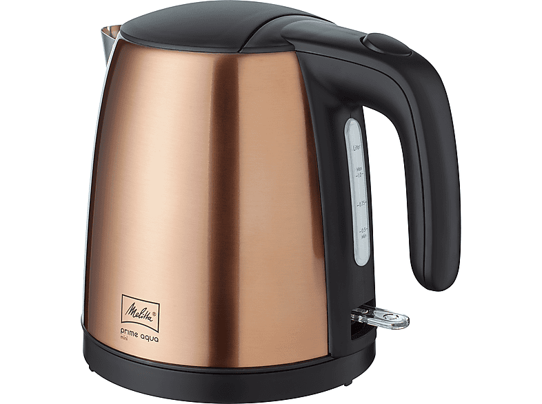MELITTA Prime Aqua Mini Wasserkocher, Metallic kupfer