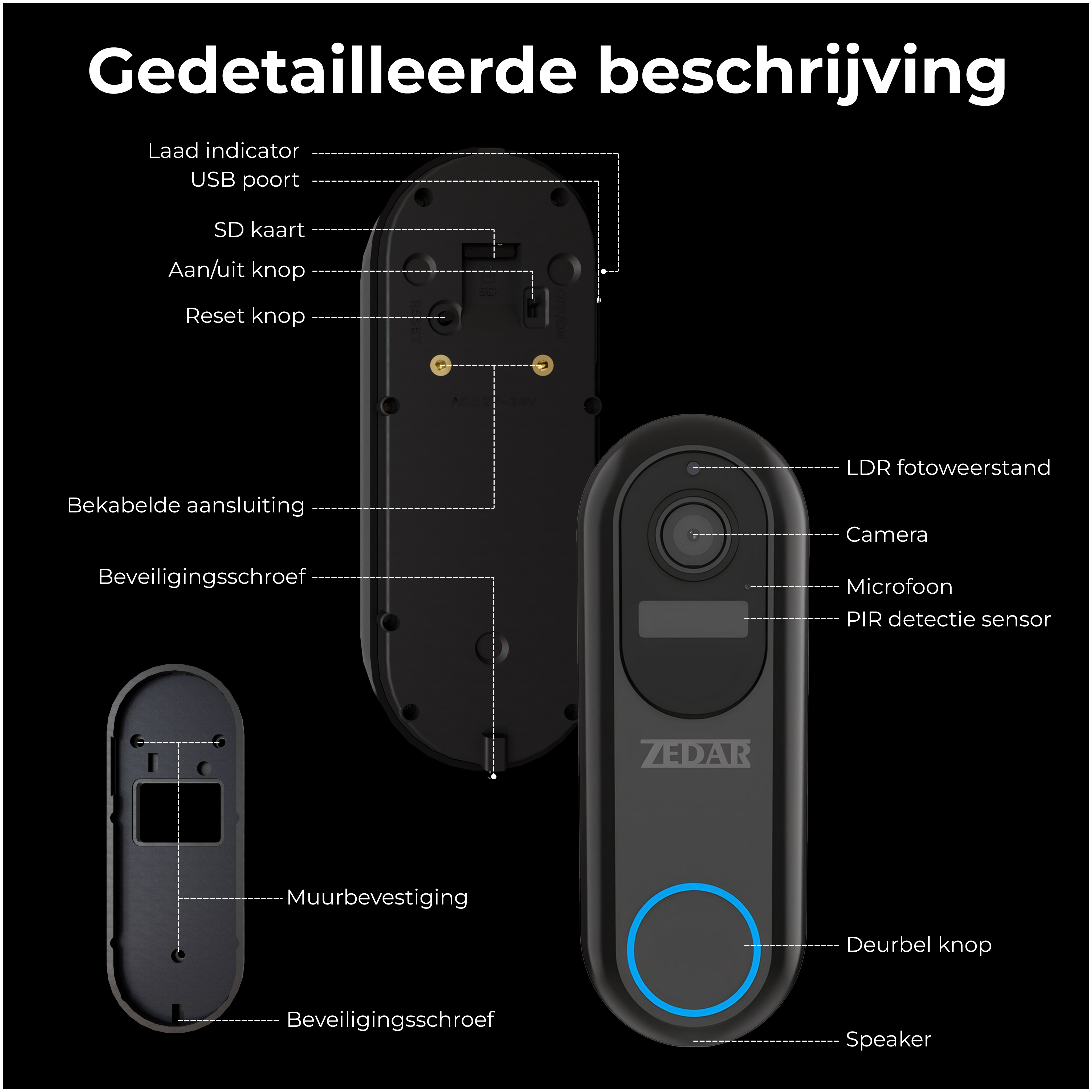 Alecto Smart - Video deurbel DVC600IP