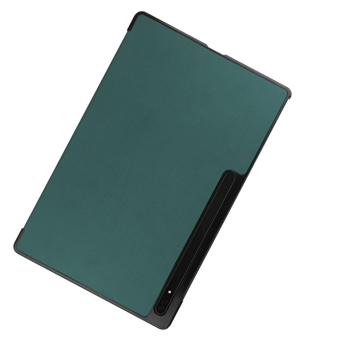 IMOSHION Coque folio compatible avec Samsung Galaxy Tab S8 Ultra Étui pour Tablette 14,6 pouces Vert foncé