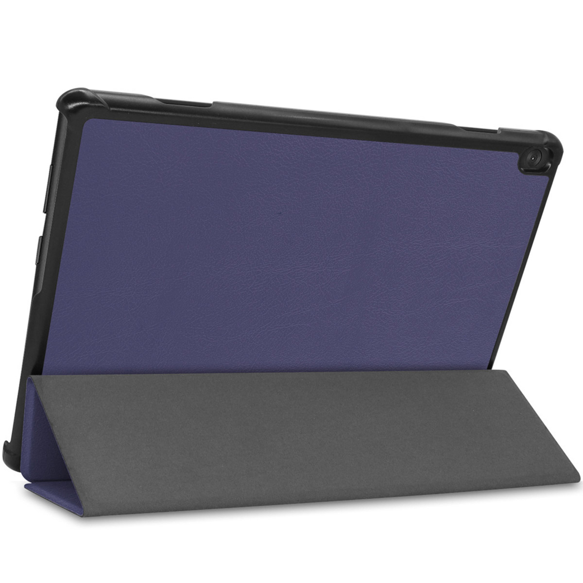 IMOSHION Trifold Bookcase - Tablet Case 10.1 in Dark Blue