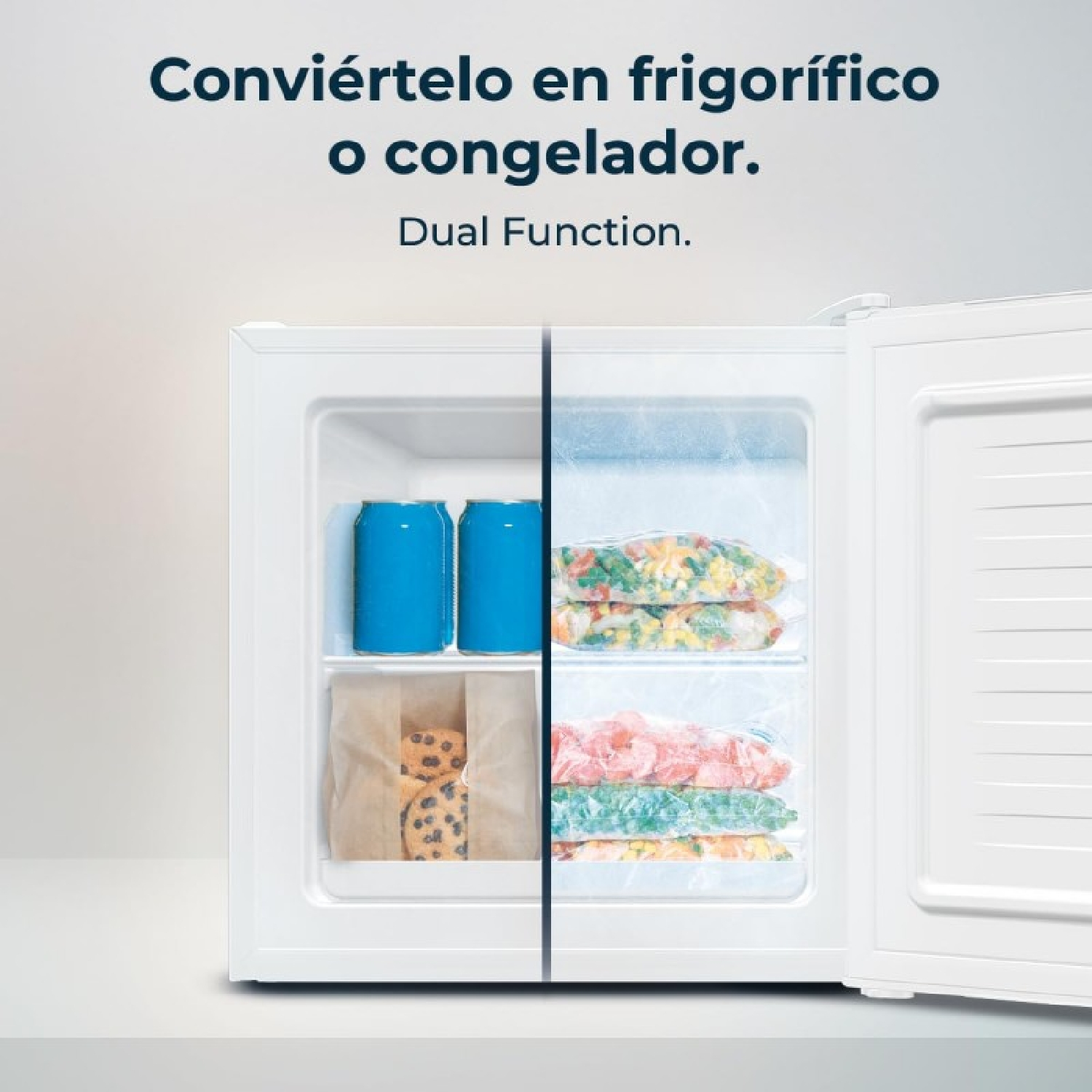 CECOTEC Bolero CoolMarket TT 31 Dual White E, FRIGORIFERO DA TAVOLO, Classe A