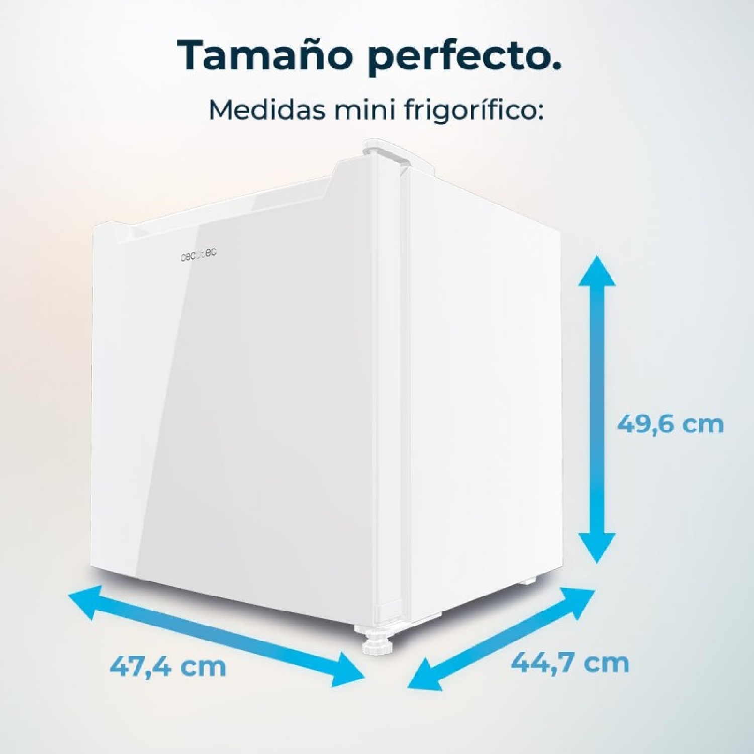 CECOTEC Bolero CoolMarket TT 31 Dual White E, FRIGORIFERO DA TAVOLO, Classe A