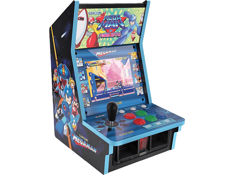 Consola retro - KOCH MEDIA GMBH Evercade Alpha - Mega Man Bartop Arcade