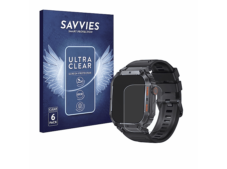savvies 18 Pezzi Pellicola Protettiva per Digitec Connect 1.83