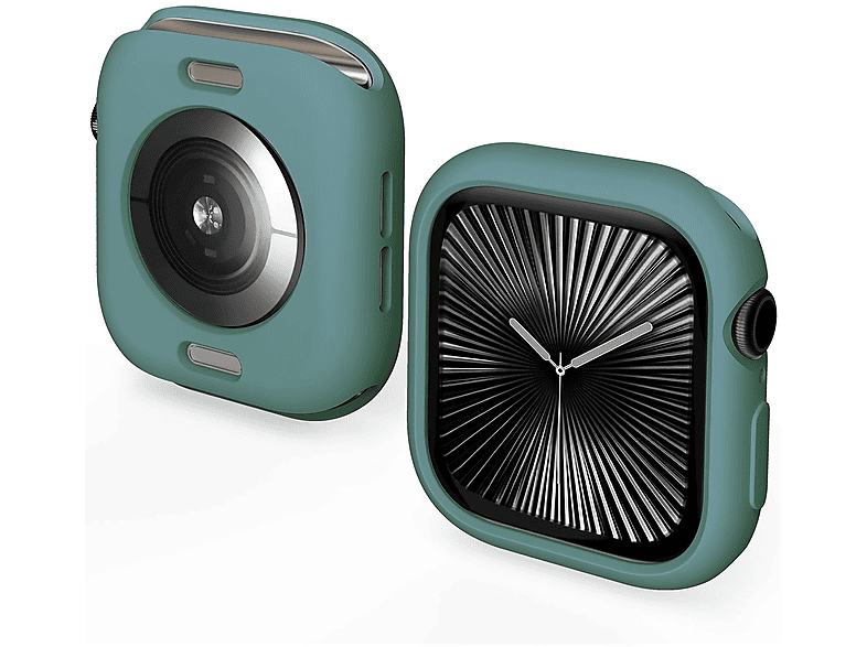 WIGENTO TPU Candy Design Gehäuse Hülle Watch Schutz Hülle (für Apple Watch Series 11 / 10 42mm)