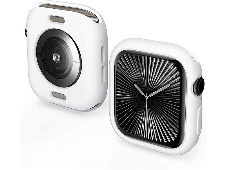 WIGENTO TPU Candy Design Gehäuse Hülle Watch Schutz Hülle (für Apple Watch Series 11 / 10 42mm)