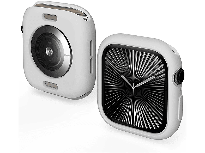 WIGENTO TPU Candy Design Gehäuse Hülle Watch Schutz Hülle (für Apple Watch Series 11 / 10 42mm)