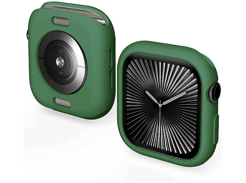 WIGENTO TPU Candy Design Gehäuse Hülle Watch Schutz Hülle (für Apple Watch Series 10 46mm)