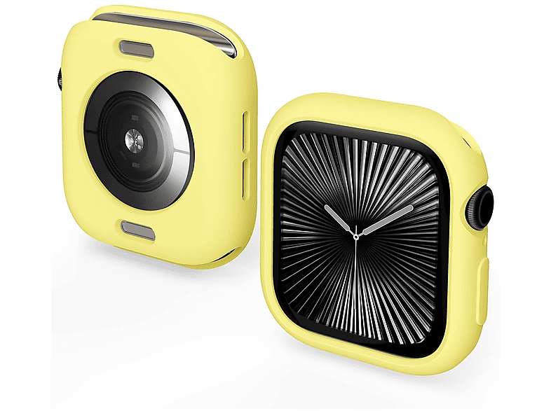 WIGENTO TPU Candy Design Gehäuse Hülle Watch Schutz Hülle (für Apple Watch Series 11 / 10 42mm)