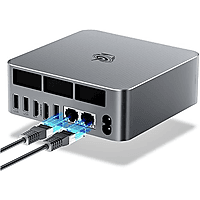 MediaMarkt Beelink EQR6 Mini Pc Gaming - AMD Ryzen™ 7 - 32 GB - 1000 GB - Radeon™ 680M aanbieding