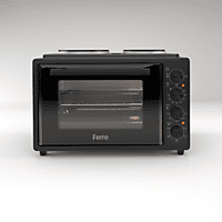 MediaMarkt FERRE GFK-35TMOH Vrijstaand Mini oven 23,5 cm 35 l aanbieding