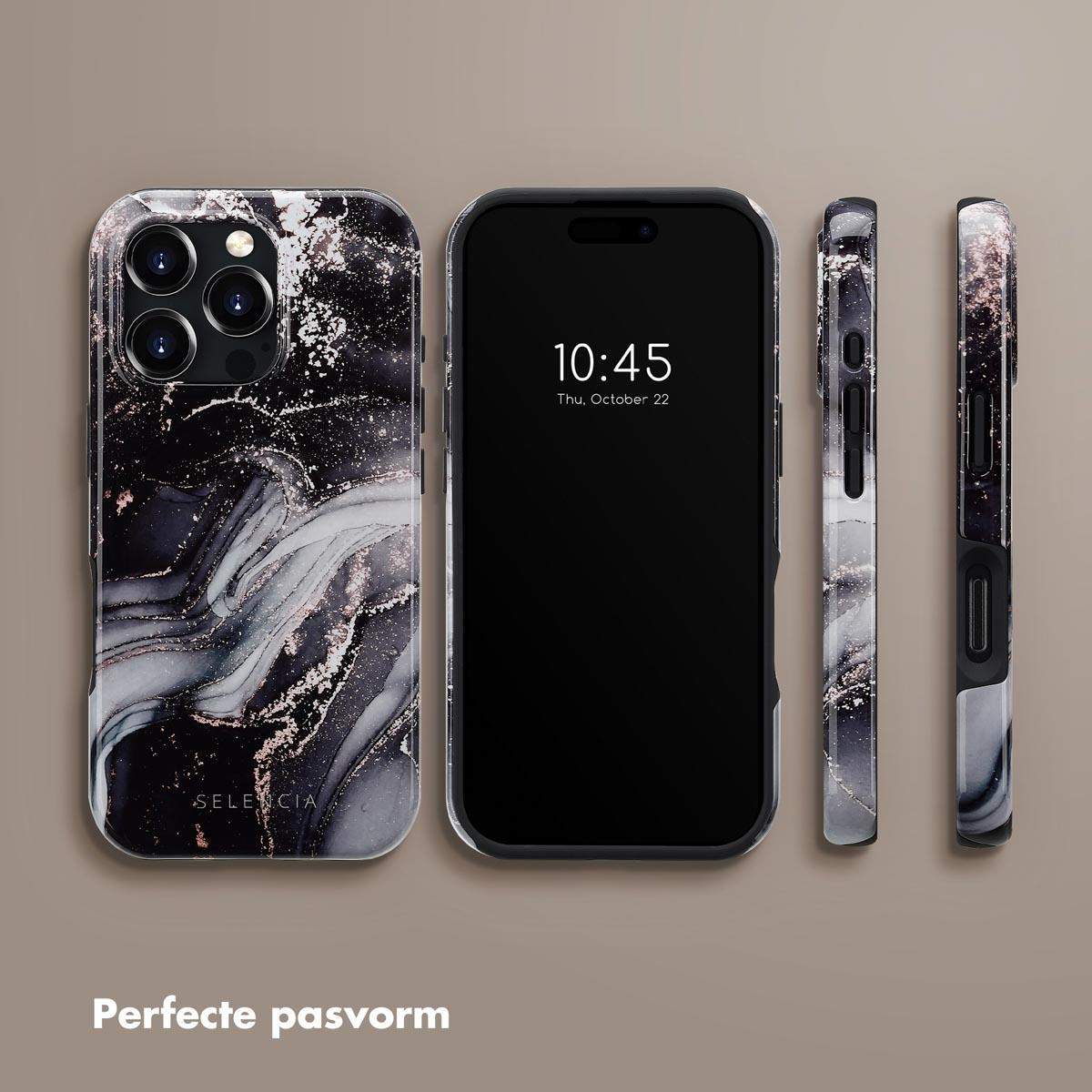 SELENCIA Vivid Tough coque compatible avec iPhone 16 Pro Étui de Téléphone voor Apple iPhone 16 Pro Multicolore