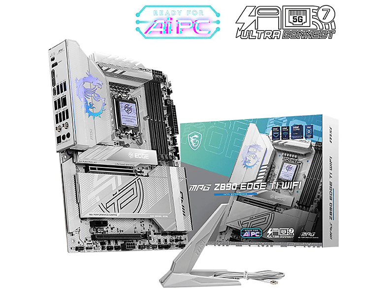 MSI MPG Z890 EDGE TI WIFI Mainboard weiß