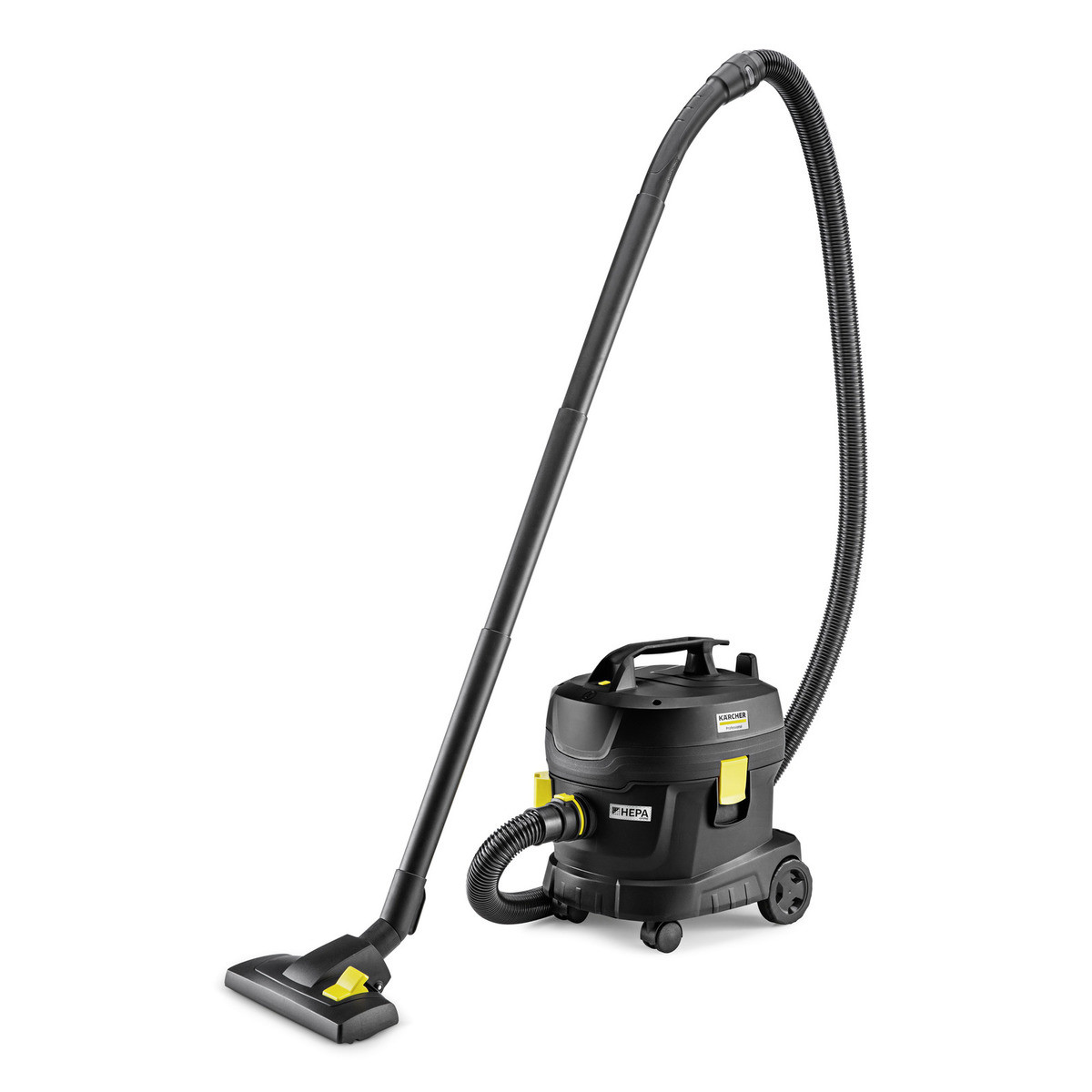 KARCHER 1.527-205.0 Trommel-Vakuum Staubsauger, maximale Leistung: 850 Watt, Grau)