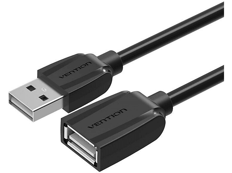 Vention Cavo USB 2.0 da A a B COQBJ 5m Nero PVC (5 m, USB 2.0