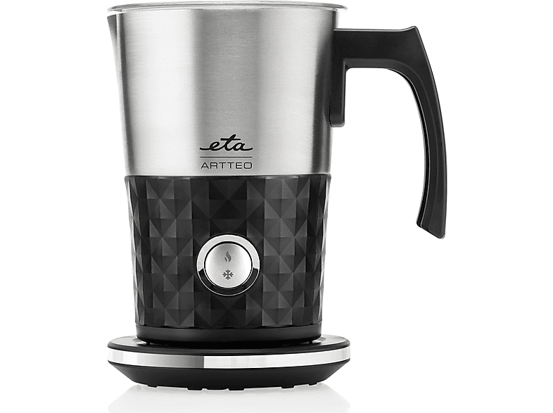 ETA Artteo Milchaufschäumer, Silber, 550 Watt, 300 ml