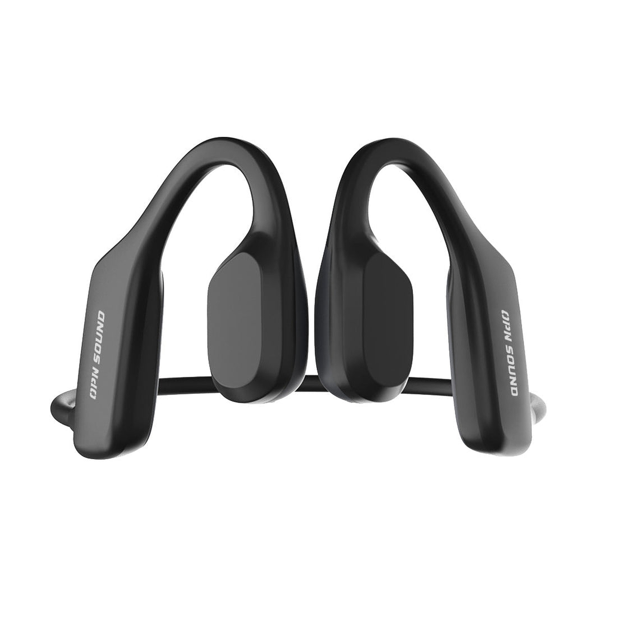 Cuffie nere a orecchio aperto con OPN SOUND.