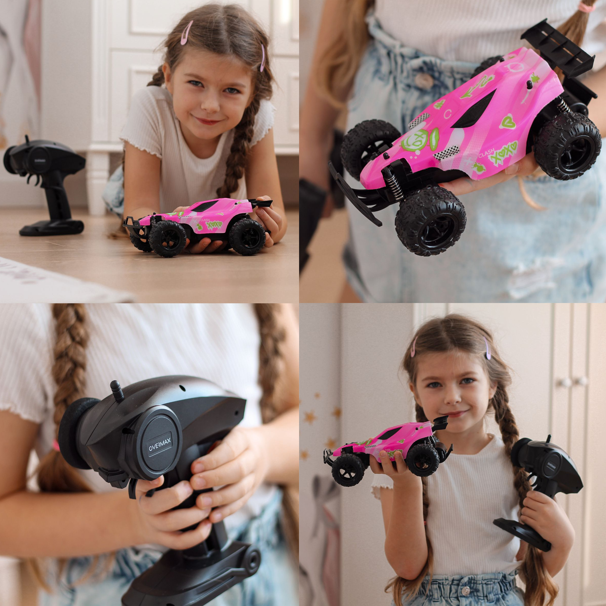 Srebrny pendrive z brelokiem, z obrazami elektroniki wokół niego.