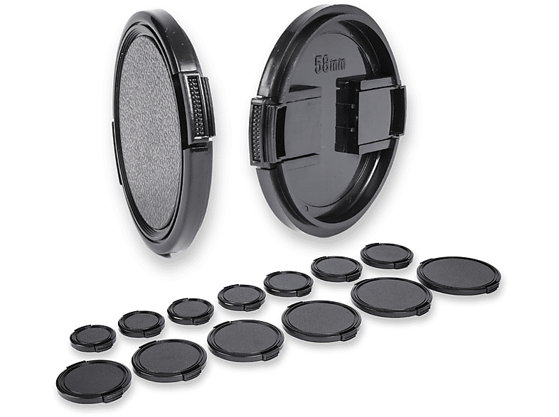 LENS-AID 40mm Retro, Objektivdeckel, Schwarz | MediaMarkt