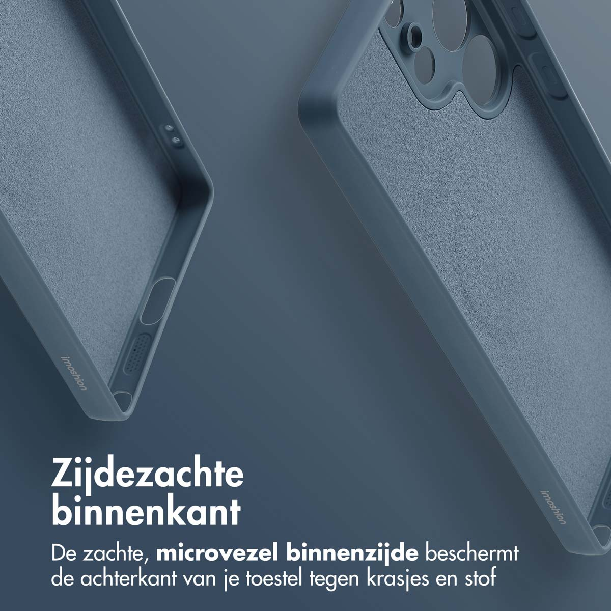 IMOSHION Color Backcover met MagSafe - Geschikt voor Samsung Galaxy S25 Ultra - Telefoonhoesje voor Samsung Samsung Galaxy S25 Ultra Donkerblauw