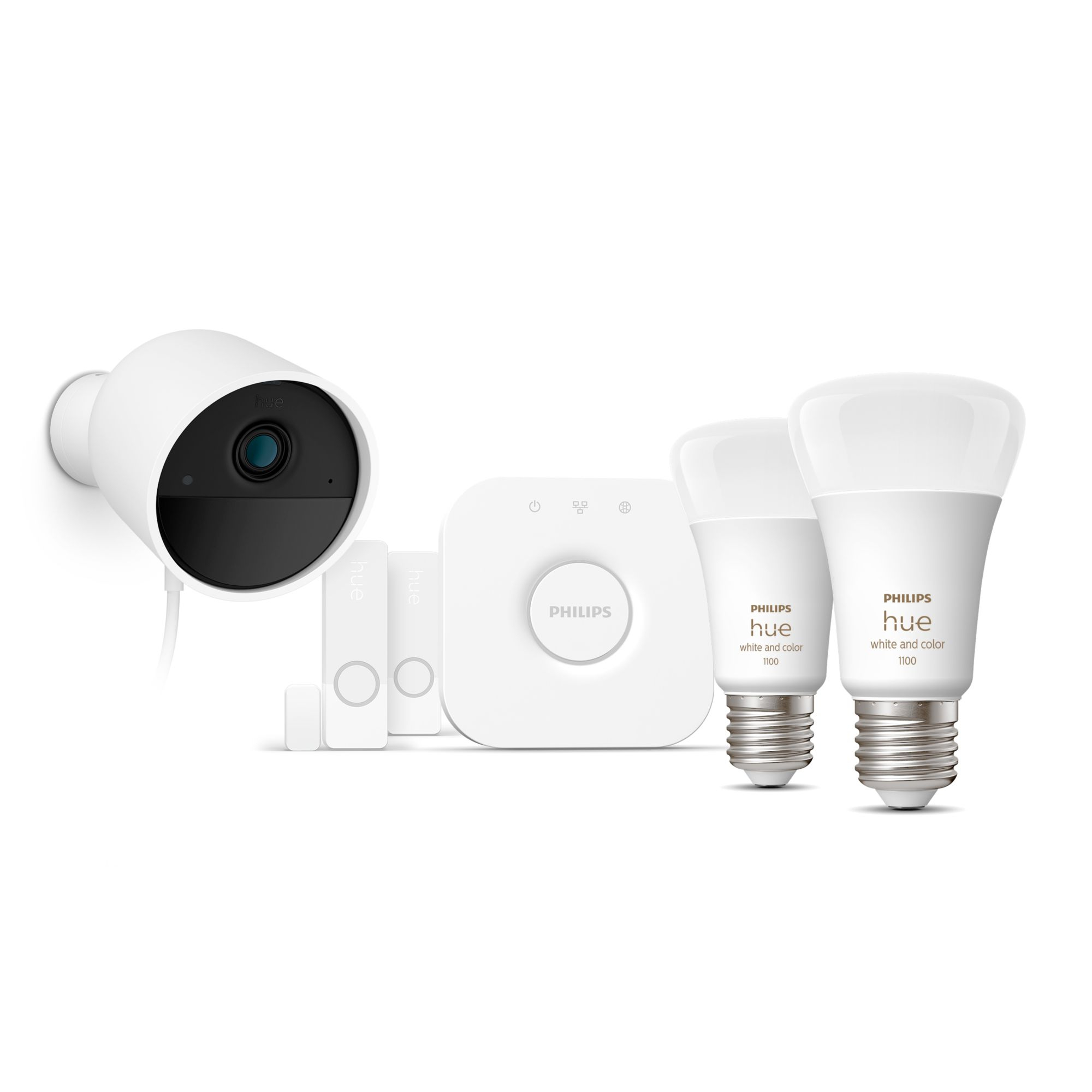 PHILIPS HUE 19231700 HUE SECURE CAMERA WCA E27 SET EU Starter Kit Variabel