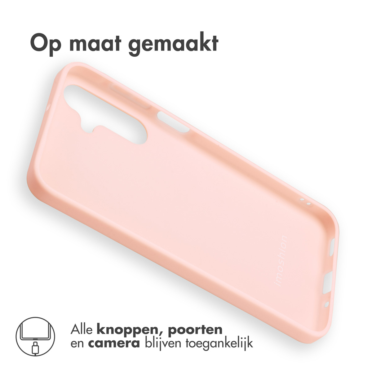 IMOSHION Back Cover Color, Backcover, Samsung, Galaxy A16 (4G)/ Galaxy A16 (5G), Hellrosa