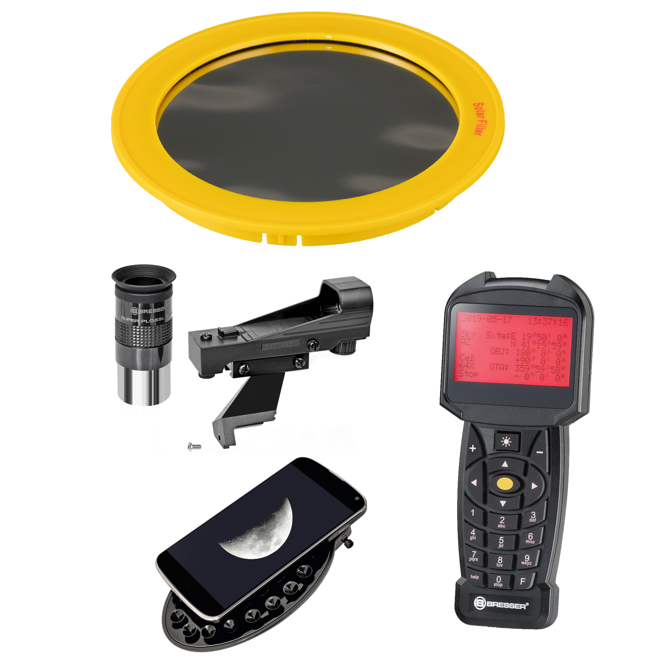 Telescopio - BRESSER Messier MCX-102 GoTo EQ/AZ, 102 mm, Negro