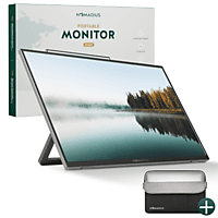MediaMarkt NOMADIUS Portable Monitor - Ultra Lichtgewicht en Dun - 13 inch - 2160 x 1350 (QHD) aanbieding