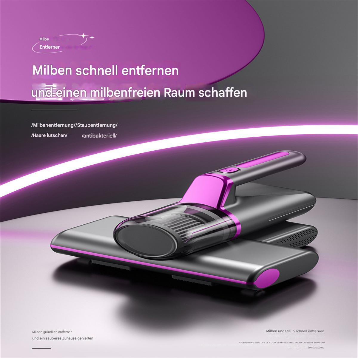 vibrations trainer UWANT M300 Matratzenreinigungsgerät Smart Milbensauger mit UV-Licht,  Doppel-Behälter Milbensauger, maximale Leistung: 500 Watt, Weiß) main image 1