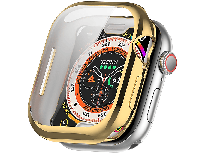 WIGENTO Kunststoff Schutz Hülle Watch Schutz Hülle (für Apple Watch Series 11 / 10 46mm)