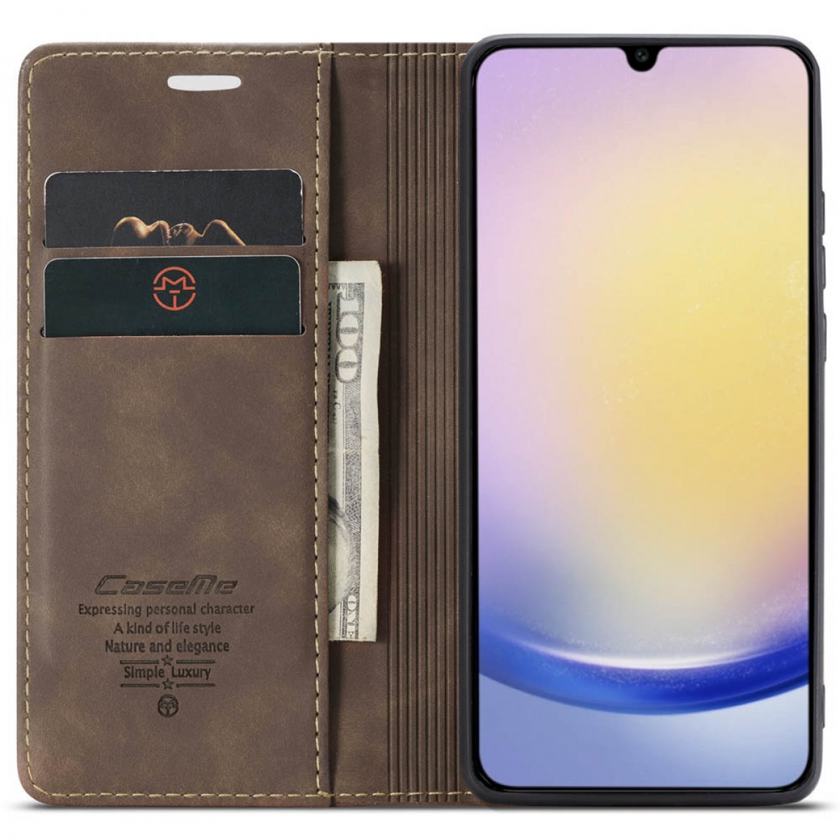 handyhlle fr handykette Premium Leder Hlle Handykette mit Band fr dein iPhone 16