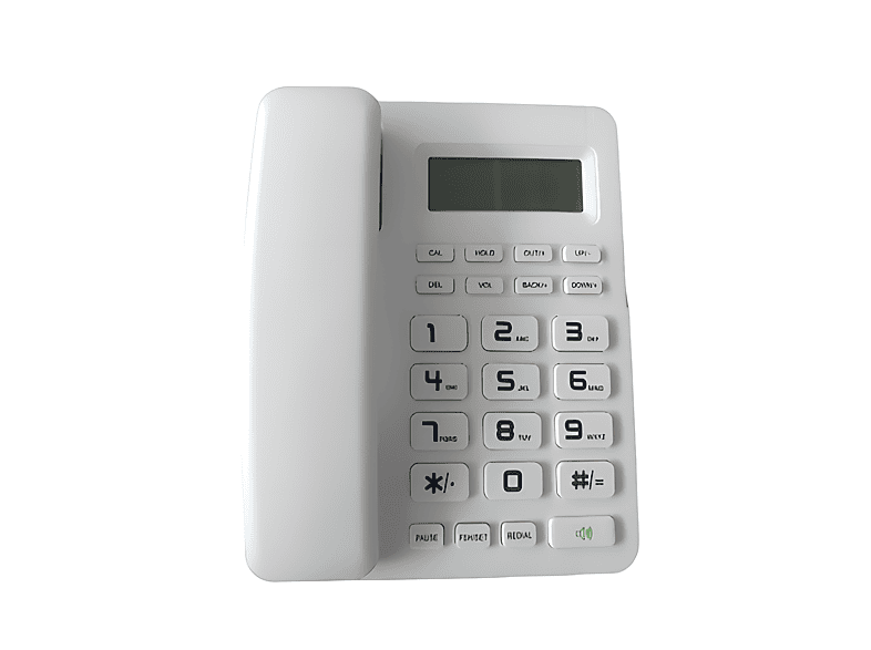 Festnetztelefon Mit Anruferkennung - Kabelgebundenes Tischtelefon LCD